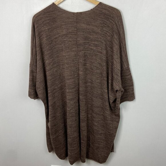 Urban Outfitters Oversized Knit Cardigan‎ Sweater Heathered Brown Size XS Boho - Picture 12 of 12